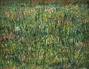 Vincent Van Gogh Patch of Grass oil on canvas